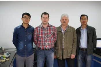 白俄罗斯国立大学专家应邀来伟德体育进行联合实验